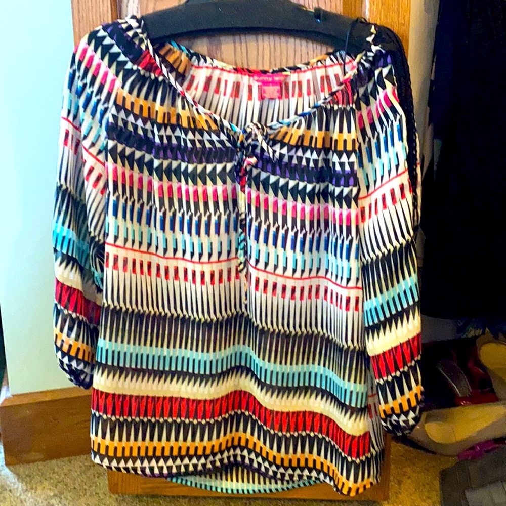 Multicolored polyester Sunny Leigh shirt